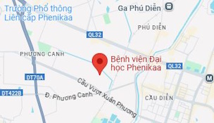 Vị trí Bệnh Viện Đại Học - ******* Trên Bản Đồ